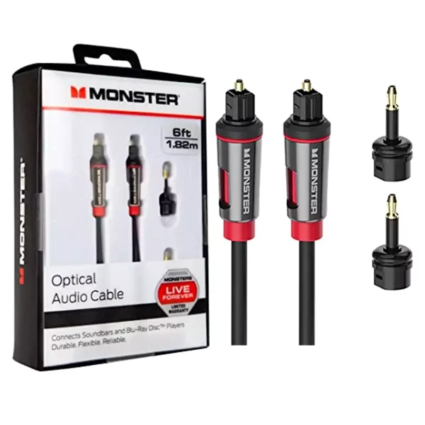 Monster Optical Audio Cable AudioGuru In