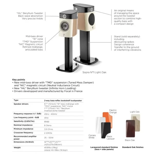 Focal Sopra N°1 (Pair) - Image 6