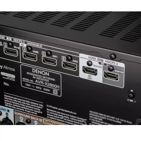 Denon AVR-X2800H - Image 3