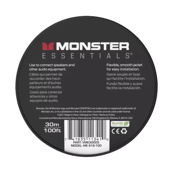 Monster Essential Speaker Cable 12AWG - Image 2