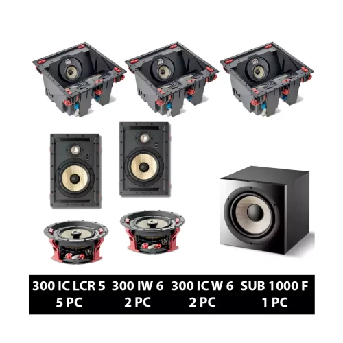 5.1.2 300 In-Ceiling & In-Wall Speaker Package