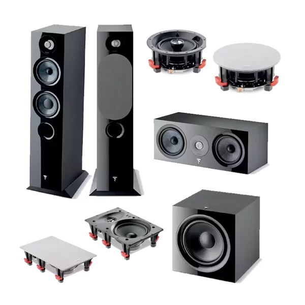 5.1.2 Focal Chora 816 & In-Wall Home Theater Package