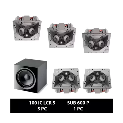 5.1 Focal 100 In-Ceiling Speaker Package