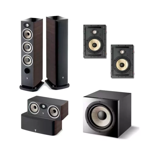 5.1 Focal Aria 926 with 300 In-Wall Home Theater