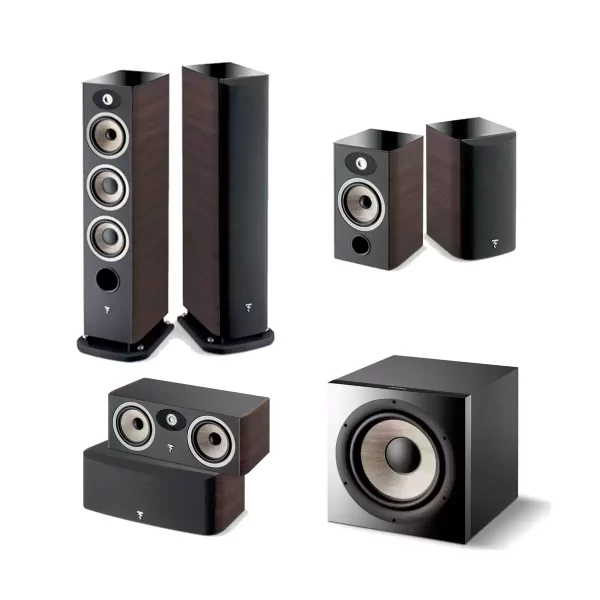 5.1 Focal Aria 926 with Bookshelf Home Theater Package