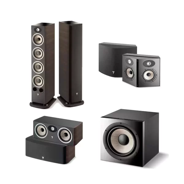 5.1 Focal Aria 936 & On Wall Home Theater Package