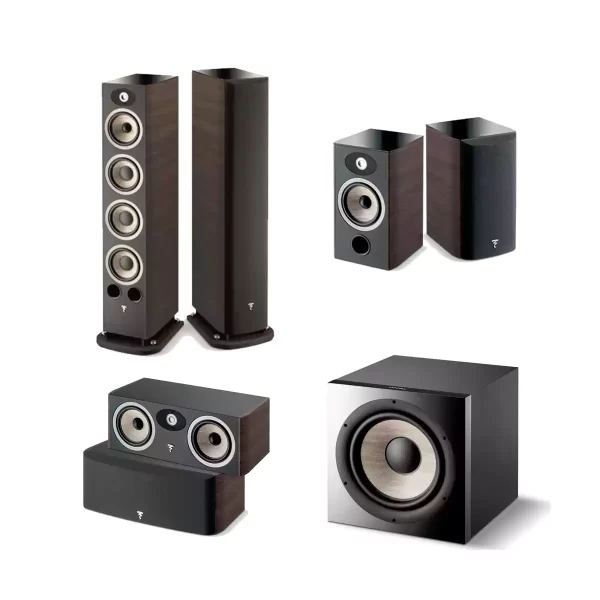 5.1 Focal Aria 936 with Bookshelf Home Theater Package