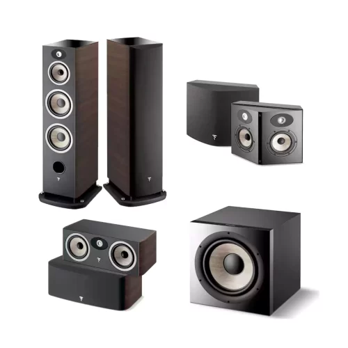 5.1 Focal Aria 948 & On Wall Home Theater Package