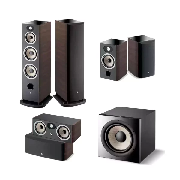 5.1 Focal Aria 948 with Bookshelf Home Theater Package