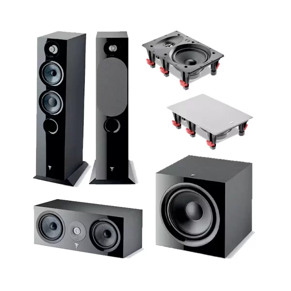 5.1 Focal Chora 816 & In-Wall Home Theater Package